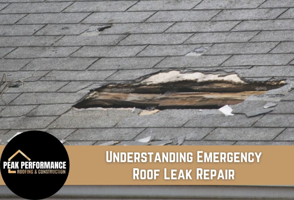 Understanding Emergency Roof Leak Repair