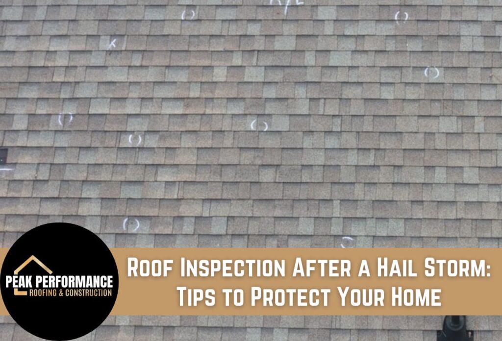 Roof Inspection After a Hail Storm