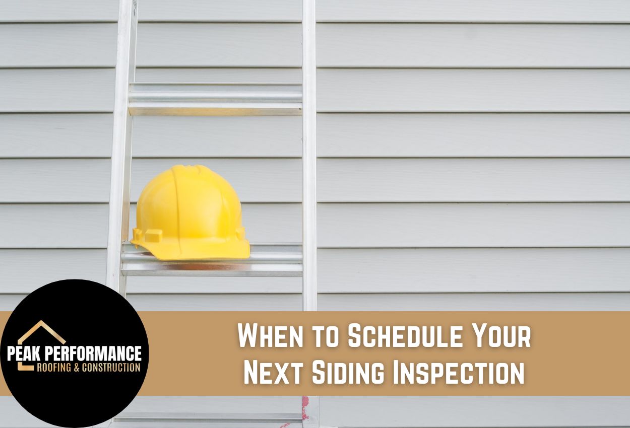 When to Schedule Your Next Siding Inspection