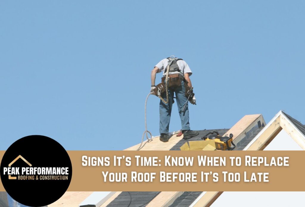 roofer replacing roof