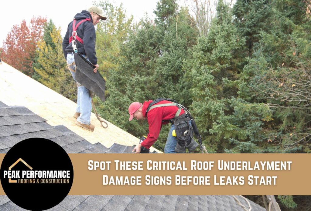 two men on a roof installing it