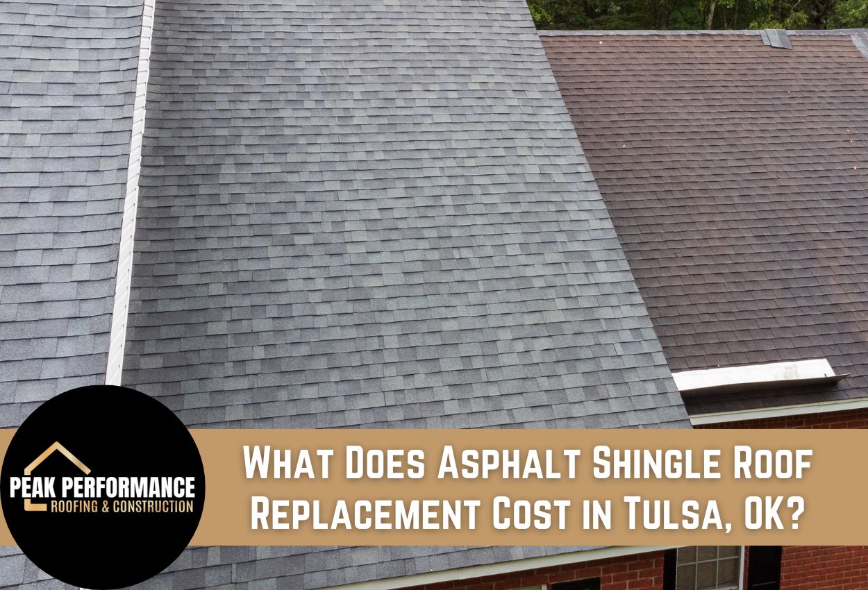 Asphalt shingle roof comparison in Tulsa, OK