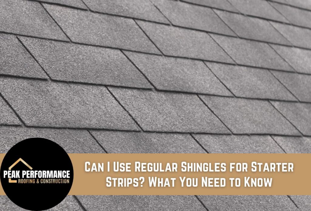 Close-up view of asphalt roof shingles for construction.